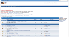Desktop Screenshot of libertynewsforum.com